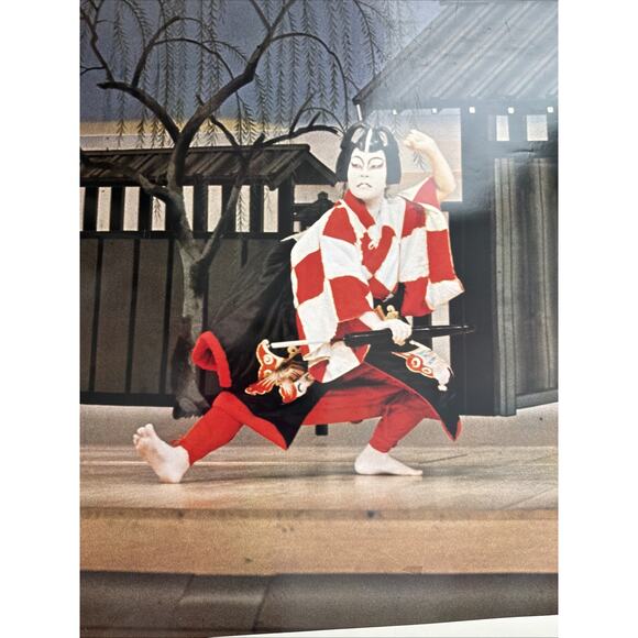 1970s Kabuki Drama Japanese Poster Japan Tourist Organization Travel Promotion - Picture 9 of 12